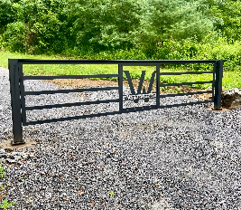 Custom Residential Steel Welded Gate